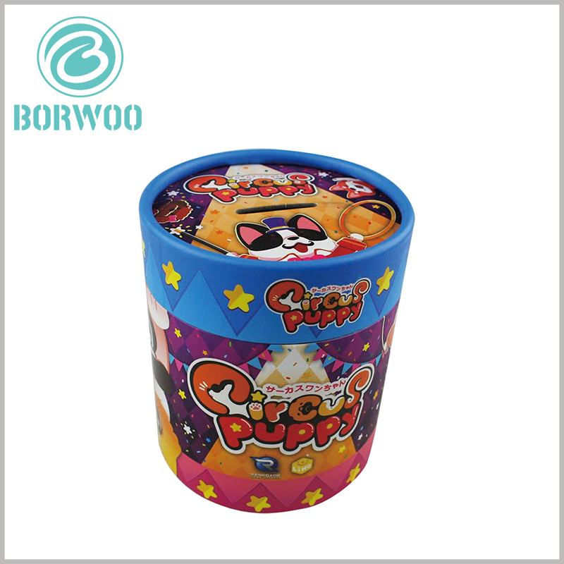 custom printed cardboard round boxes for food packaging.using the pattern on the surface of the package to showcase the characteristics of food and brand