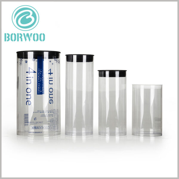 custom printed plastic tube packaging boxes