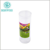 custom printed plastic tube packaging for toys.printed content is a supplement to brand promotion and product description
