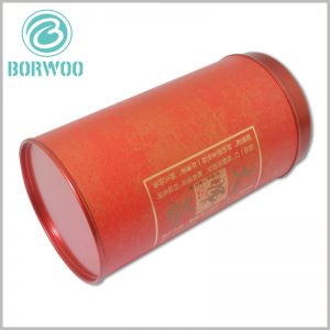 custom red cylinder boxes packaging wholesale