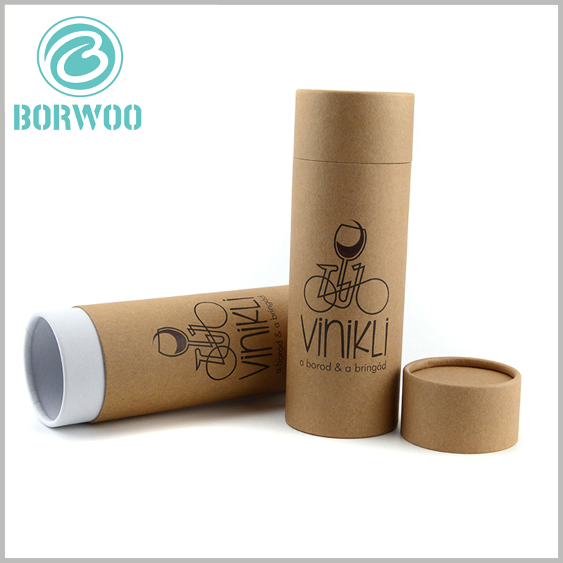 custom small kraft paper tube packaging wholesale