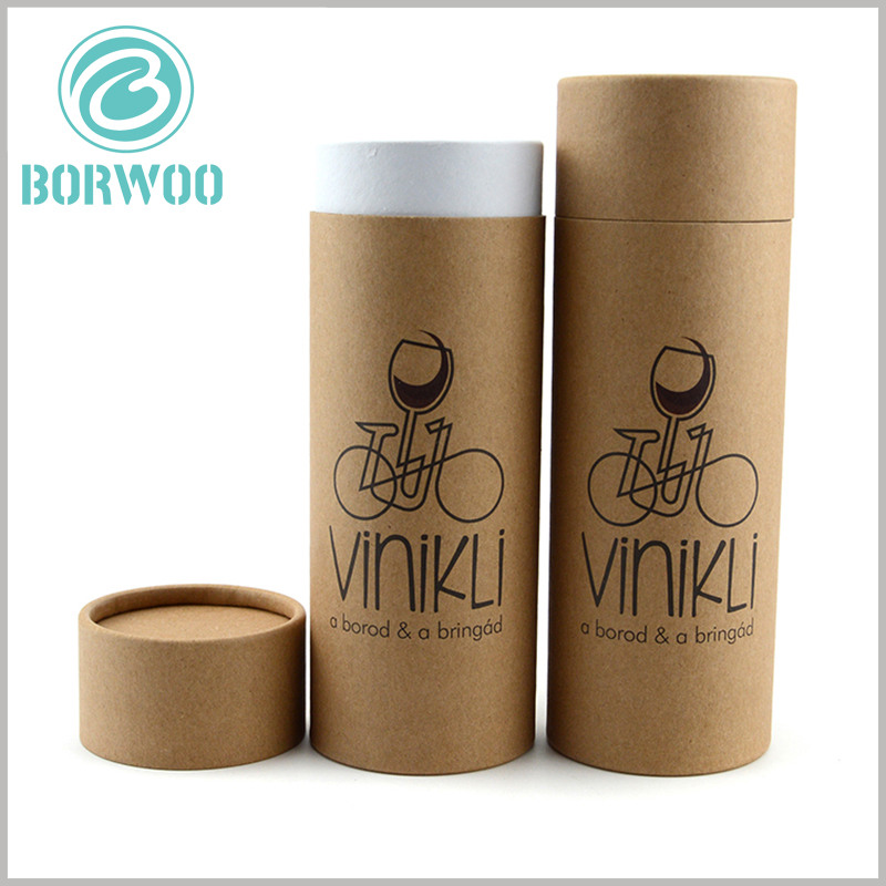 custom small kraft paper tube packaging