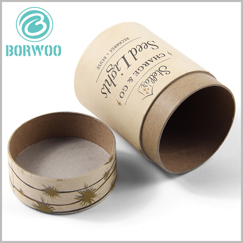 custom thick cardboard tubes packaging boxes wholesale. The brown inner paper tube has a flat cut and no curl. The diameter of paper tube packaging is mainly the inner tube.