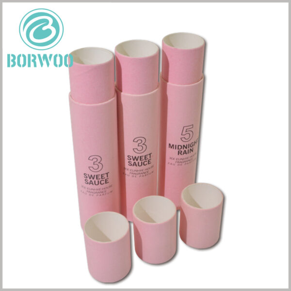 cute pink tube packaging for food box