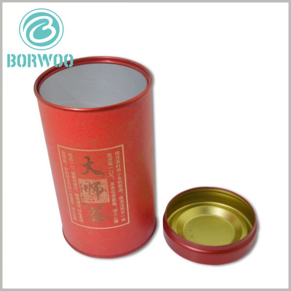cylinder box packaging for tea