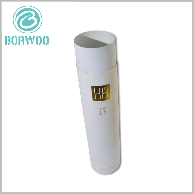 cylinder cardboard boxes for wine packaging