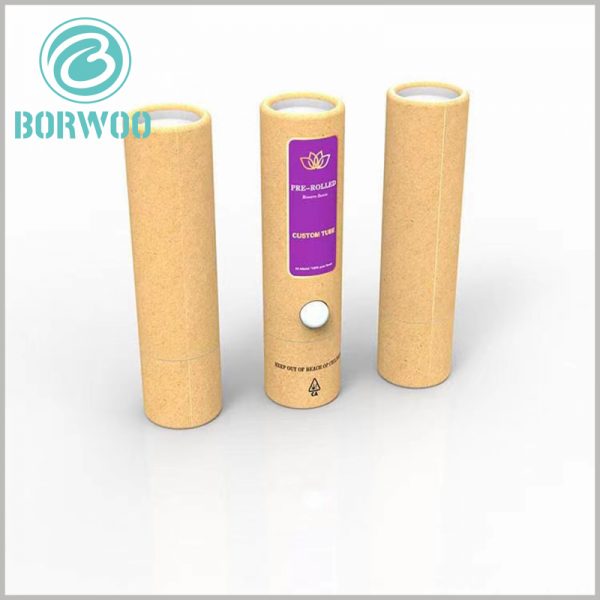 e-cigarette kraft tube packaging with child resistant.Using the printed content on the kraft paper tube packaging is one of the important ways to promote product differentiation.