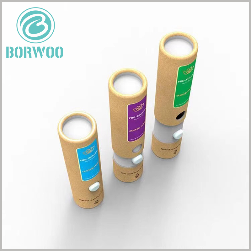 e-cigarette paper tube packaging with child resistant lock.The resistant lock on the paper tube packaging is one of the important designs to prevent children from using e-cigarettes.