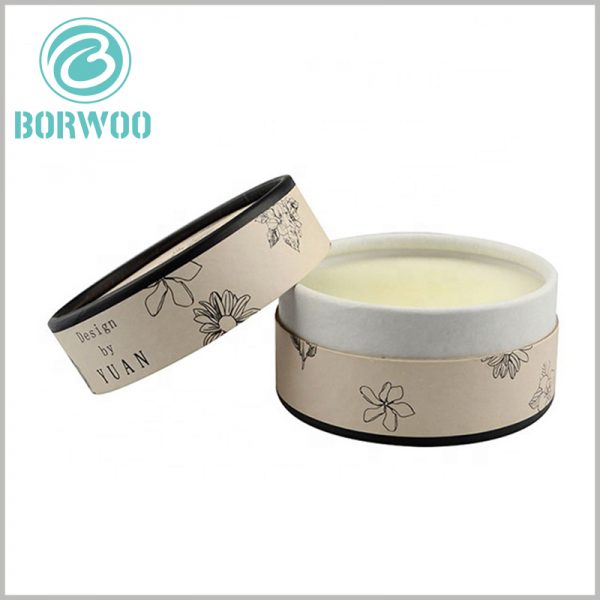 eco friendly butter containers tubes packaging. Paper tube packaging is easier to reflect the characteristics of the product than glass jars, because the printed content of paper materials is easy and cheap.