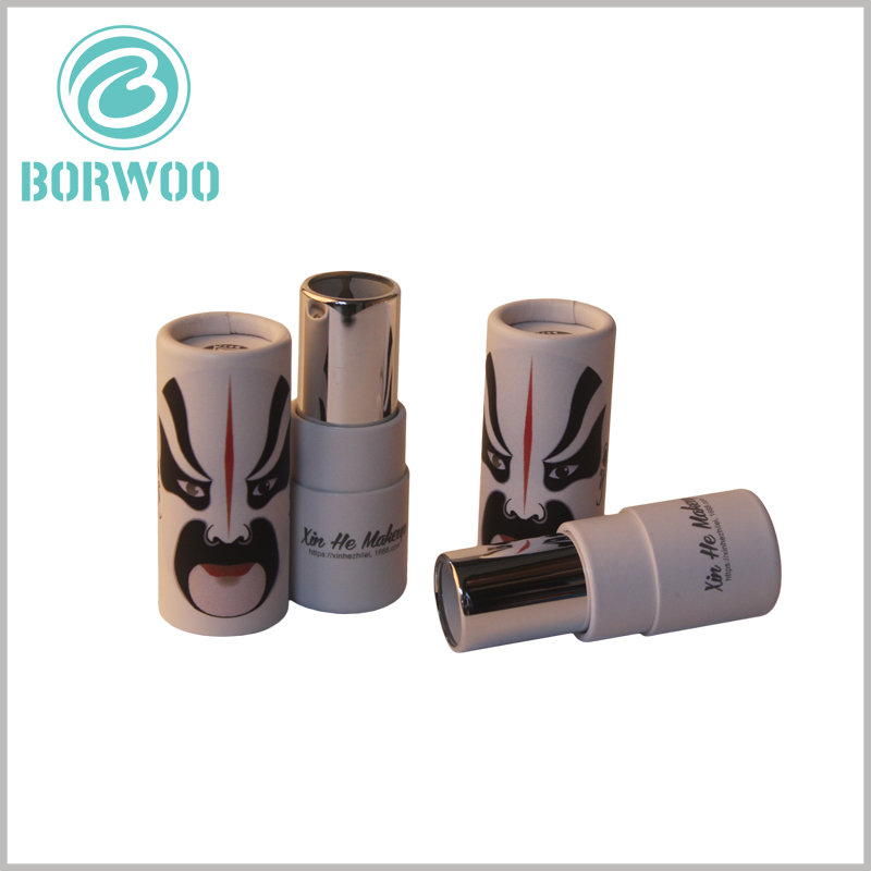 eco friendly selective Lipstick packaging boxes.Eco friendly packaging, creative paper tube lipstick boxes have a positive effect on product sales