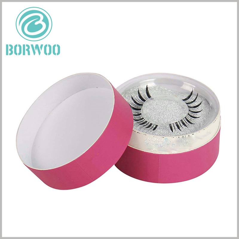 eyelash paper tube packaging with blister insert