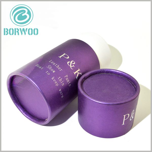 fashion and purple tube packaging boxes
