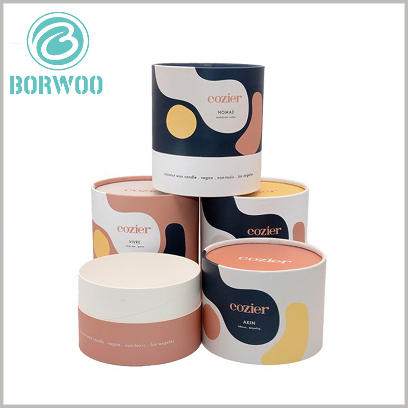 fashion small paper tube packaging for cosmetic boxes. Cosmetic tube packaging is used in skin care product jars, perfumes or essential oils, etc., and has a wide range of uses.
