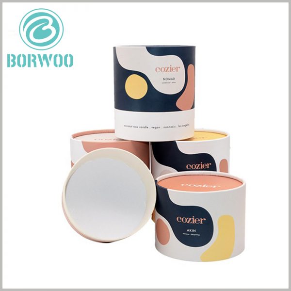 fashion tube packaging for cosmetic boxes. The cosmetic paper tube packaging is fully biodegradable and belongs to environmentally friendly packaging boxes.