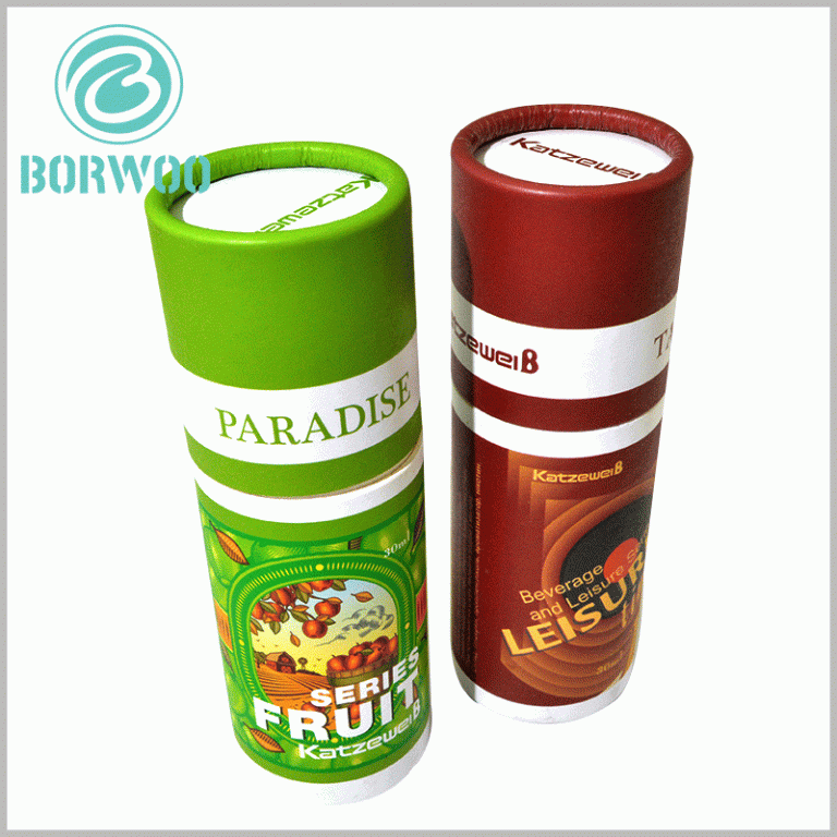 Food grade cardboard tube packaging Small dried fruit package
