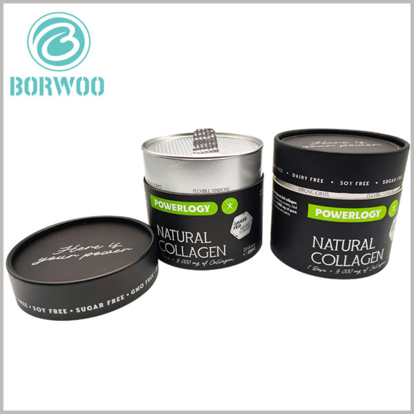 food powder packaging tube with Easy-tear aluminum foil lid