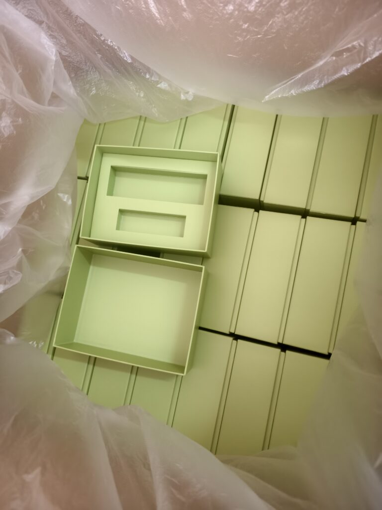 gift boxes in the carton