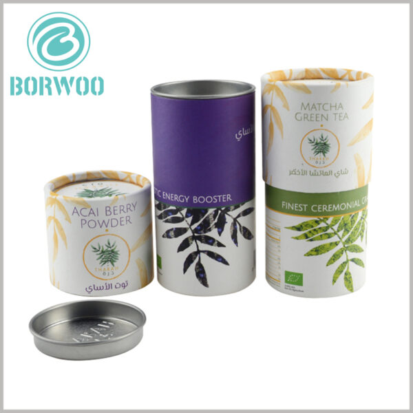 high Quality cardboard tube food packaging boxes wholesale.Packaging printing content is more helpful to illustrate the product