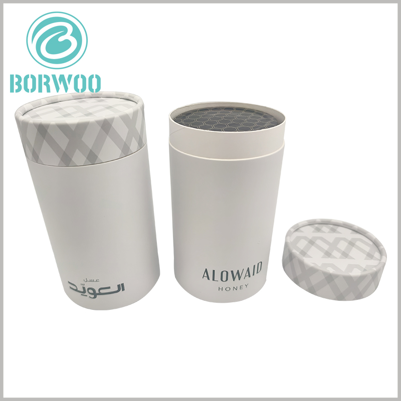 honey jar packaging tube and 2 jar gift box wholesale