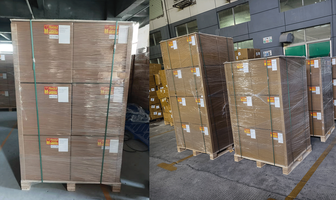 how to pack a pallet with boxes