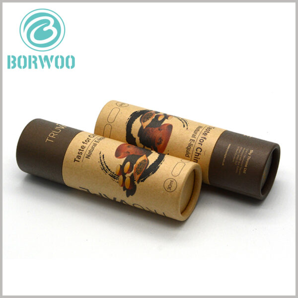 kraft paper tube food packaging wholesale.Custom small kraft paper tube food packaging boxes with four-color printed wholesale