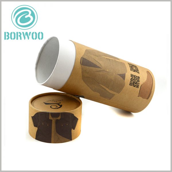 kraft paper tube for t-shirt packaging
