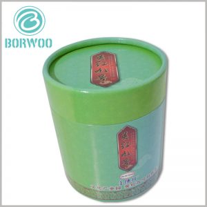 large cardboard tube boxes for 450 tea packaging