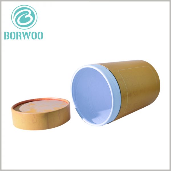 large cardboard tube packaging boxes with lids
