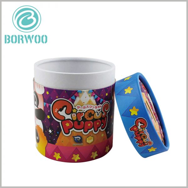 large paper tube packaging for food.packaging printing patterns on custom packaging surfaces will attract consumers' attention