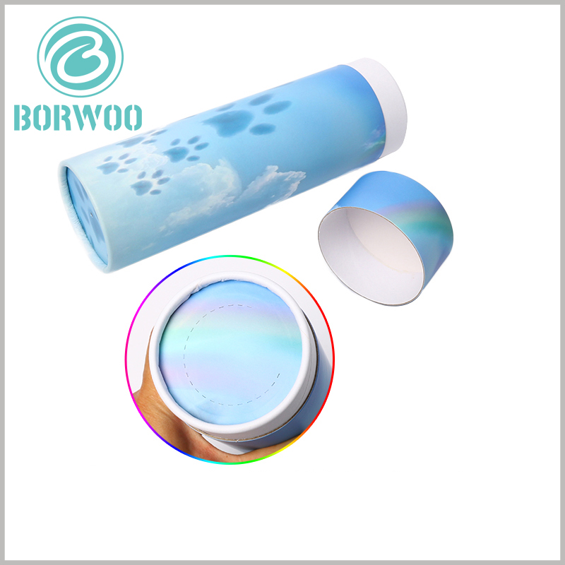 long cardboard tube packaging with creative ideas.Can print any content in the package to enhance the appeal of the package.