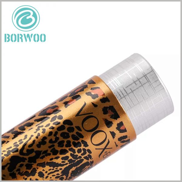 mascara packaging boxes wholesale. Silver cardboard is used on the inside of the paper tube, which enhances the attractiveness and luxury of the packaging.