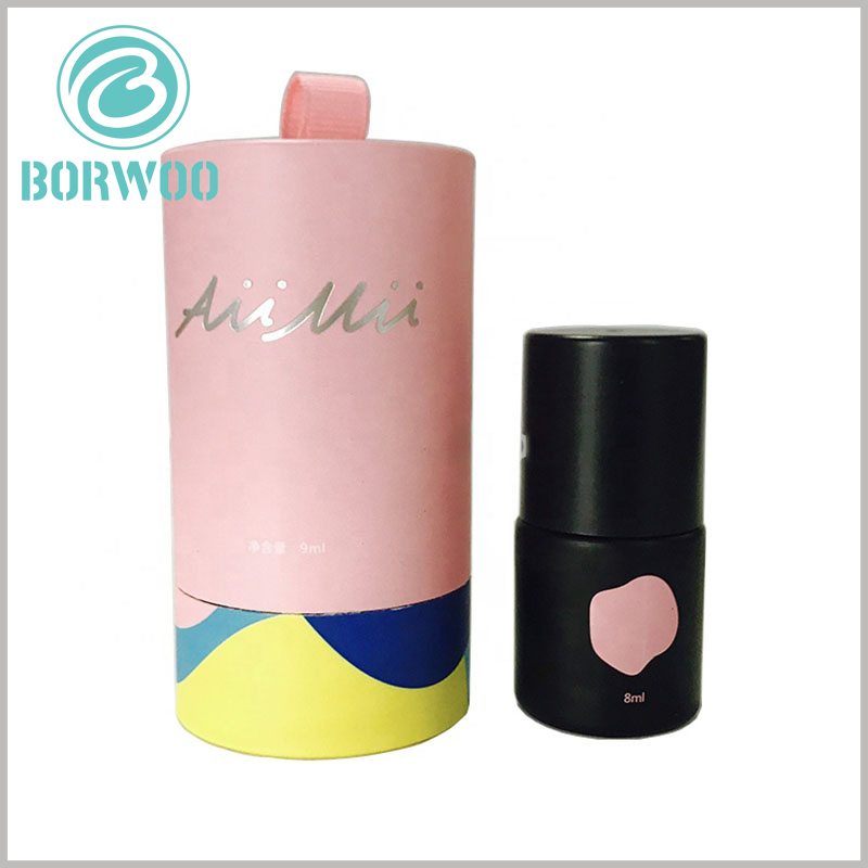 nail polish packaging tube wholesale. Brand information printed by hot silver can help products gain more trust from customers and make products easier to sell.