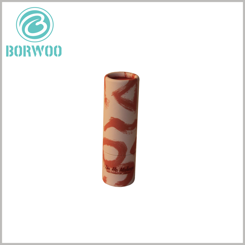 paper lipstick tubes packaging wholesale.The style of the package is like multiple lip prints printed on the package.