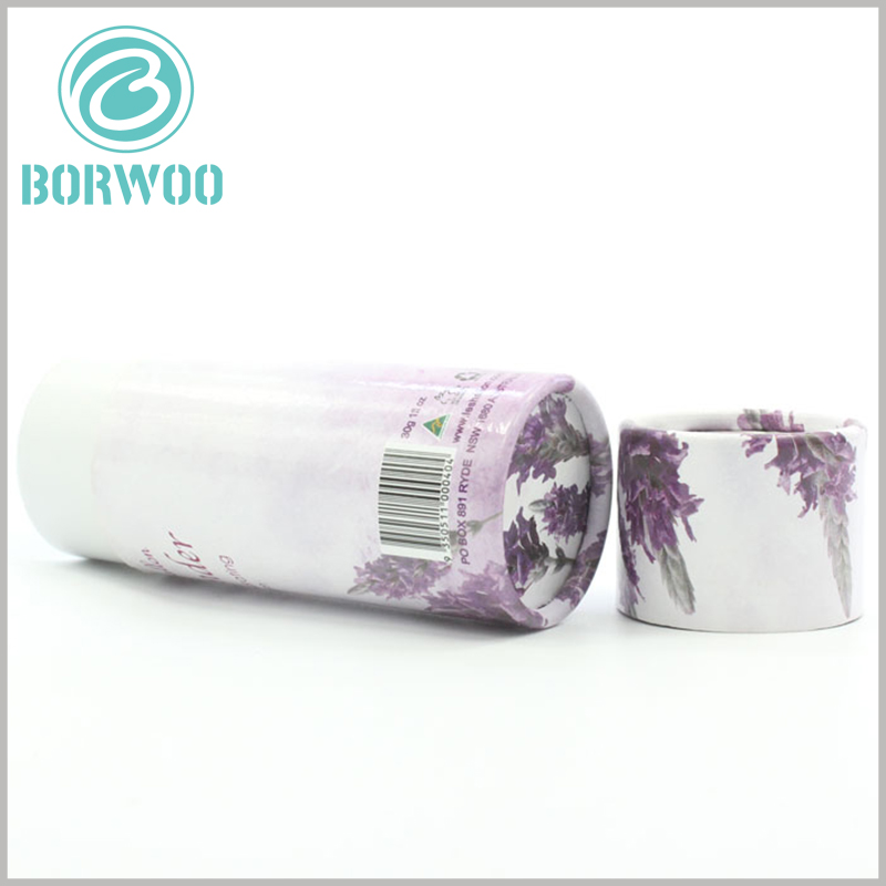paper round packaging for essential oil boxes