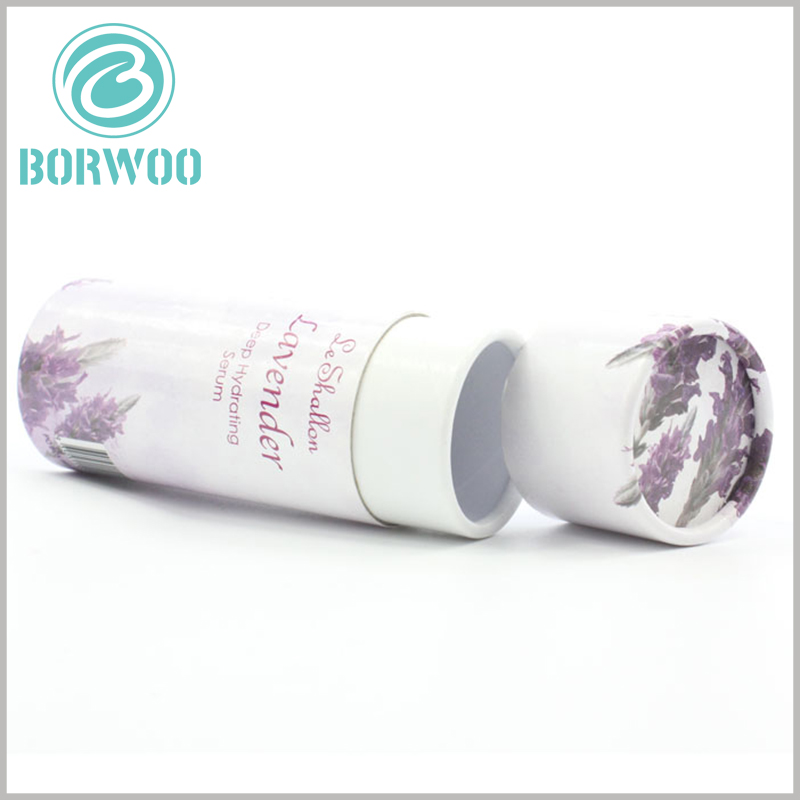 paper tube essential oil packaging boxes with lids