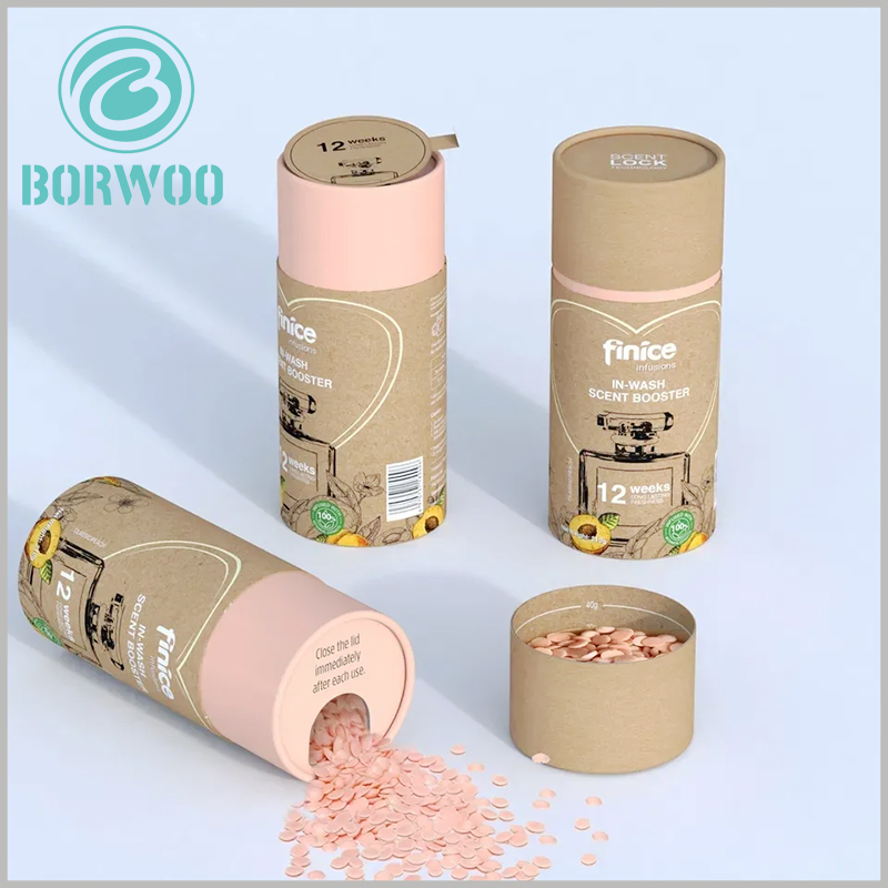 printed biodegradable cardboard tube packaging for scent booster