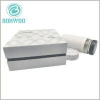 Printed honey jar packaging tube and 2 jar gift box, customized packaging can print unique content and promote the product in a unique way