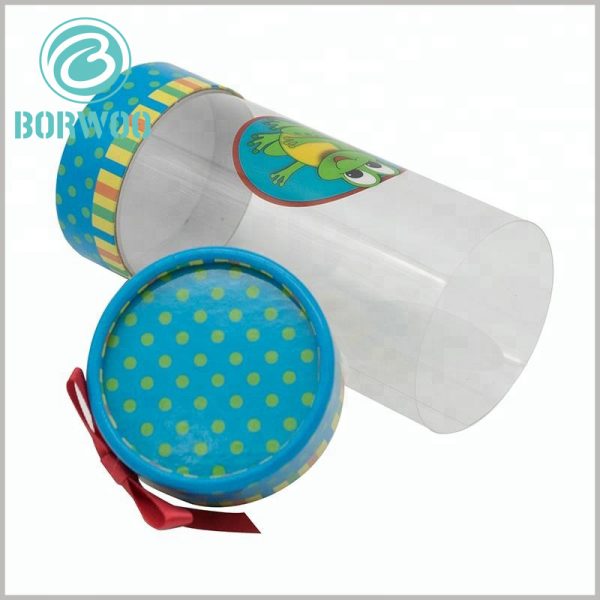 printed plastic tube gift boxes packaging