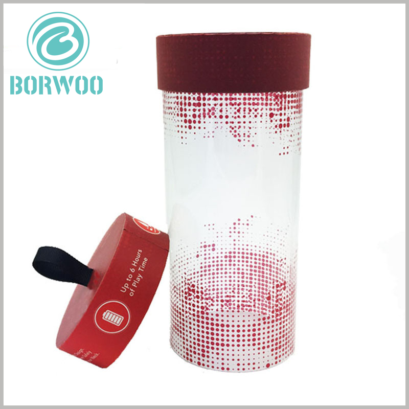 printed plastic tube packaging with lids
