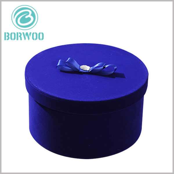 quality large cardboard round boxes packaging with lids.