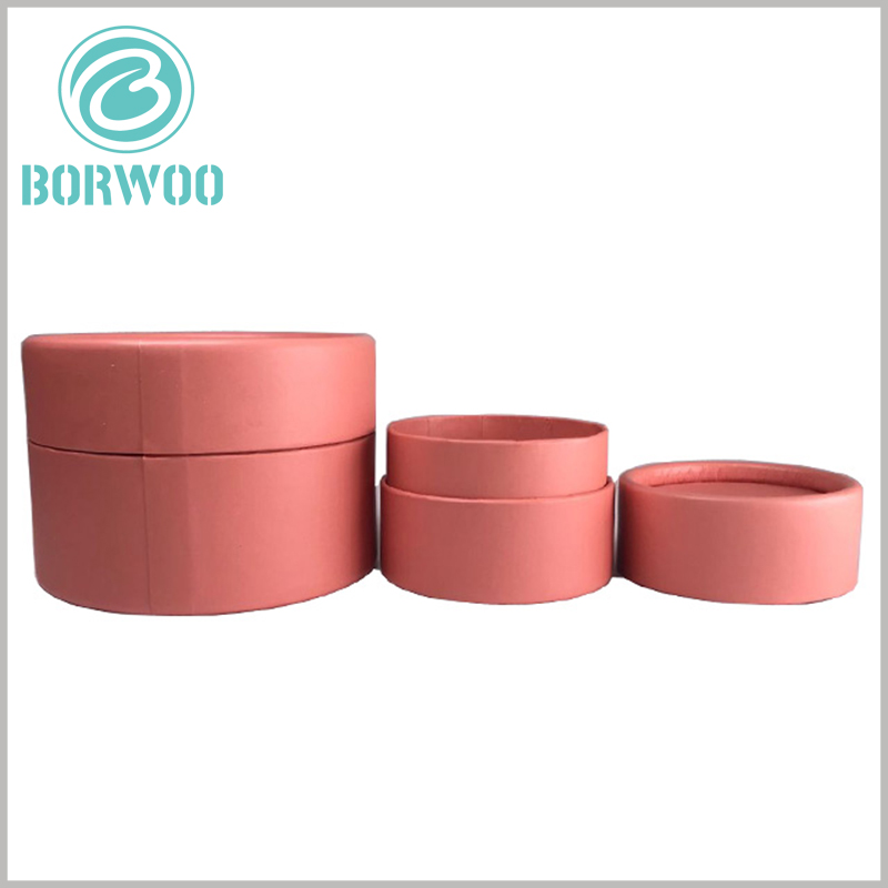 red cardboard tubes packaging boxes wholesale. different products will result in different diameters and heights of the paper tubes