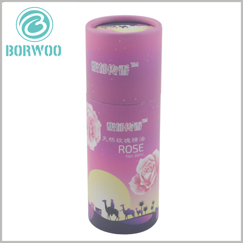 rose essential oil tube packaging boxes custom
