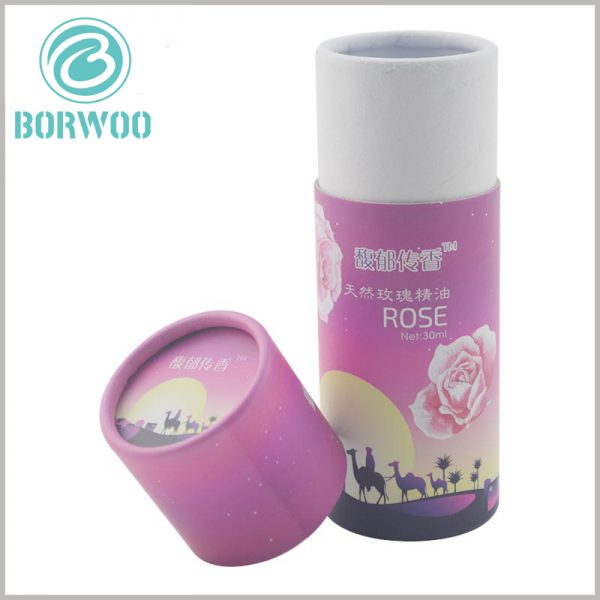 rose essential oil tube packaging boxes wholesale