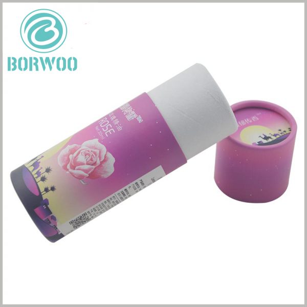 rose small essential oil tube packaging boxes custom