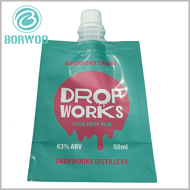 Custom Printed 50ml Rum Runner Pouches | Branded Spout Pouches
