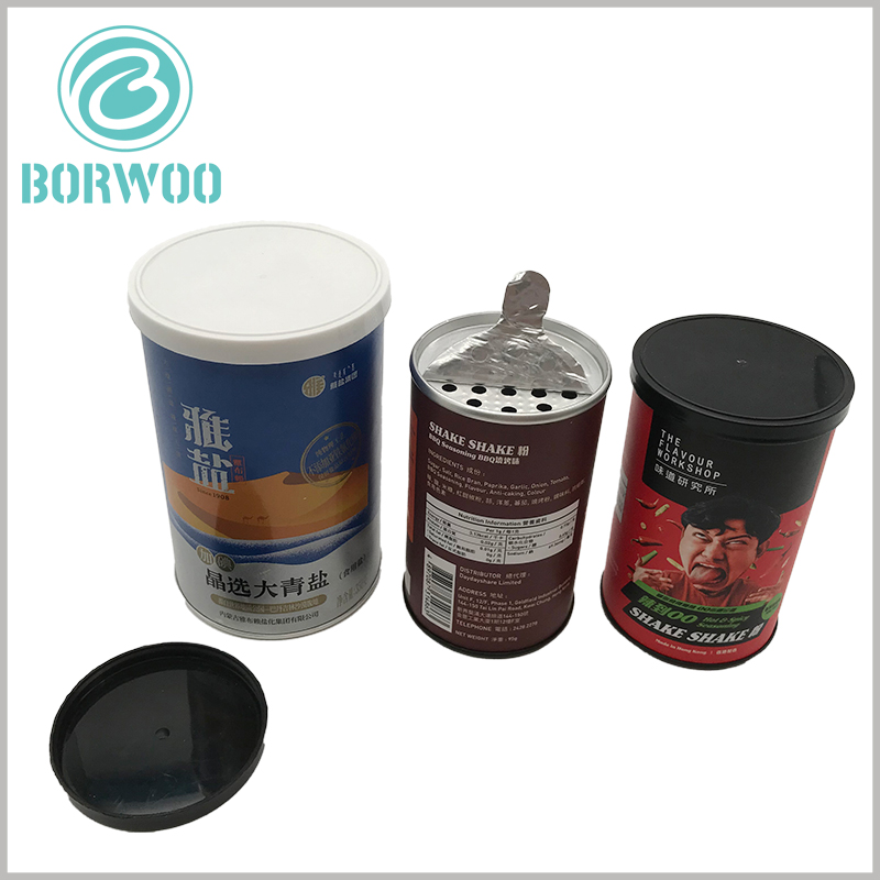 Salt and pepper packaging paper tube- food packaging