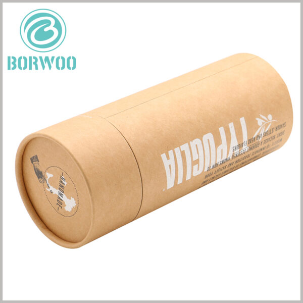 simple T-shirt Kraft paper tube packaging boxes custom