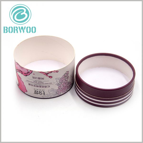 small cardboard tube packaging for freeze mask. The customized tube packaging is 350gsm SBS as the raw material. The thickness of the paper tube is 0.8mm-1.2mm, which is very durable.