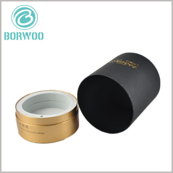 small cardboard tubes boxes with EVA insert for cosmetics packaging