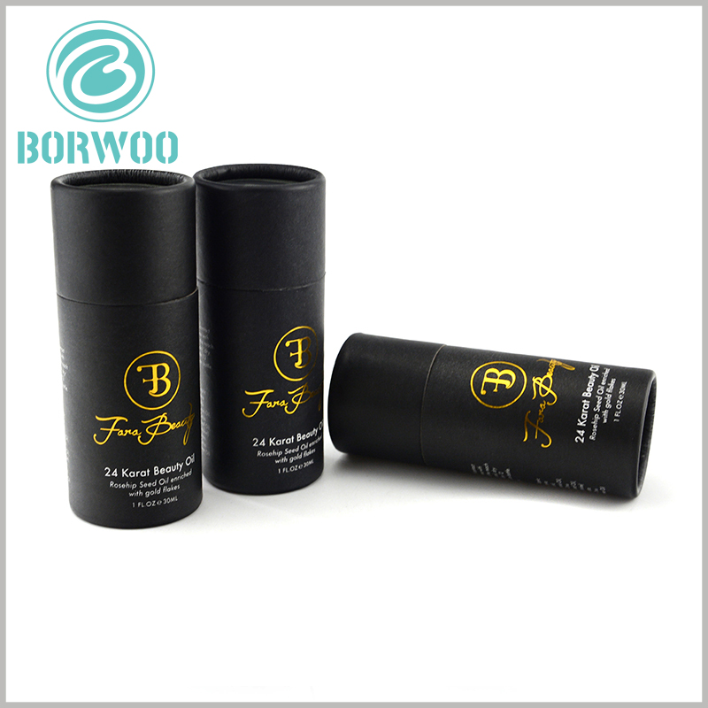 small round cardboard boxes with logo for essential oil packaging